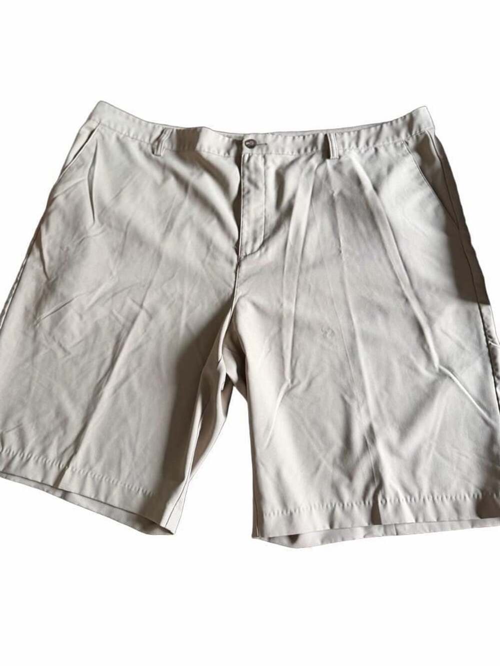Adidas Men's Khaki Tan Golf Performance Shorts